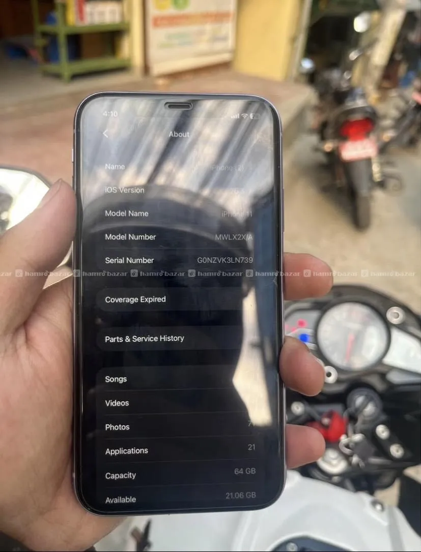 Iphone 11 (64GB storage , 71% battery health) 4