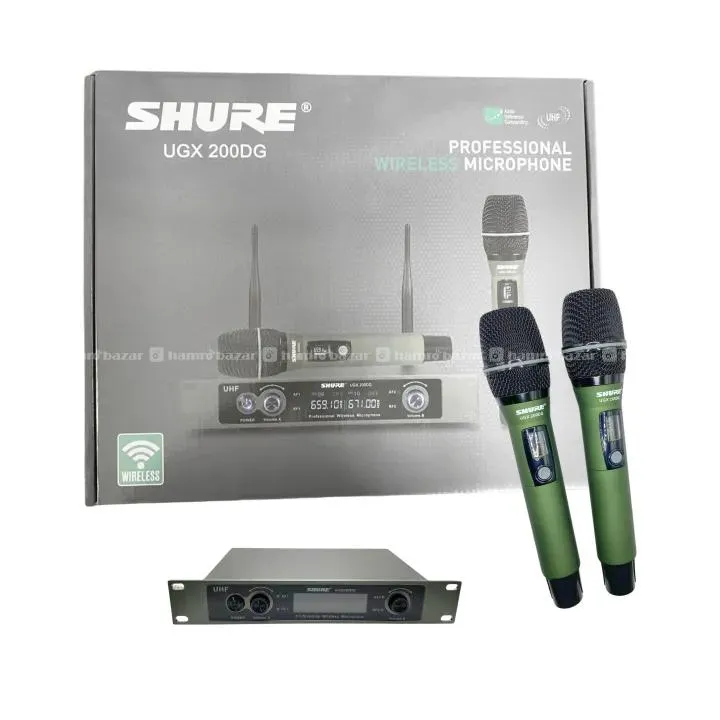UGX 200DG Professional Wireless Microphone 2