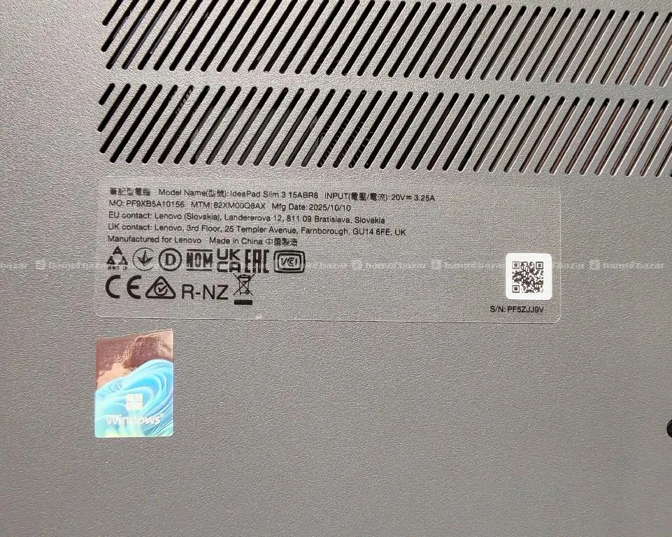 Lenovo IdeaPad Slim 3 15ABR8 6