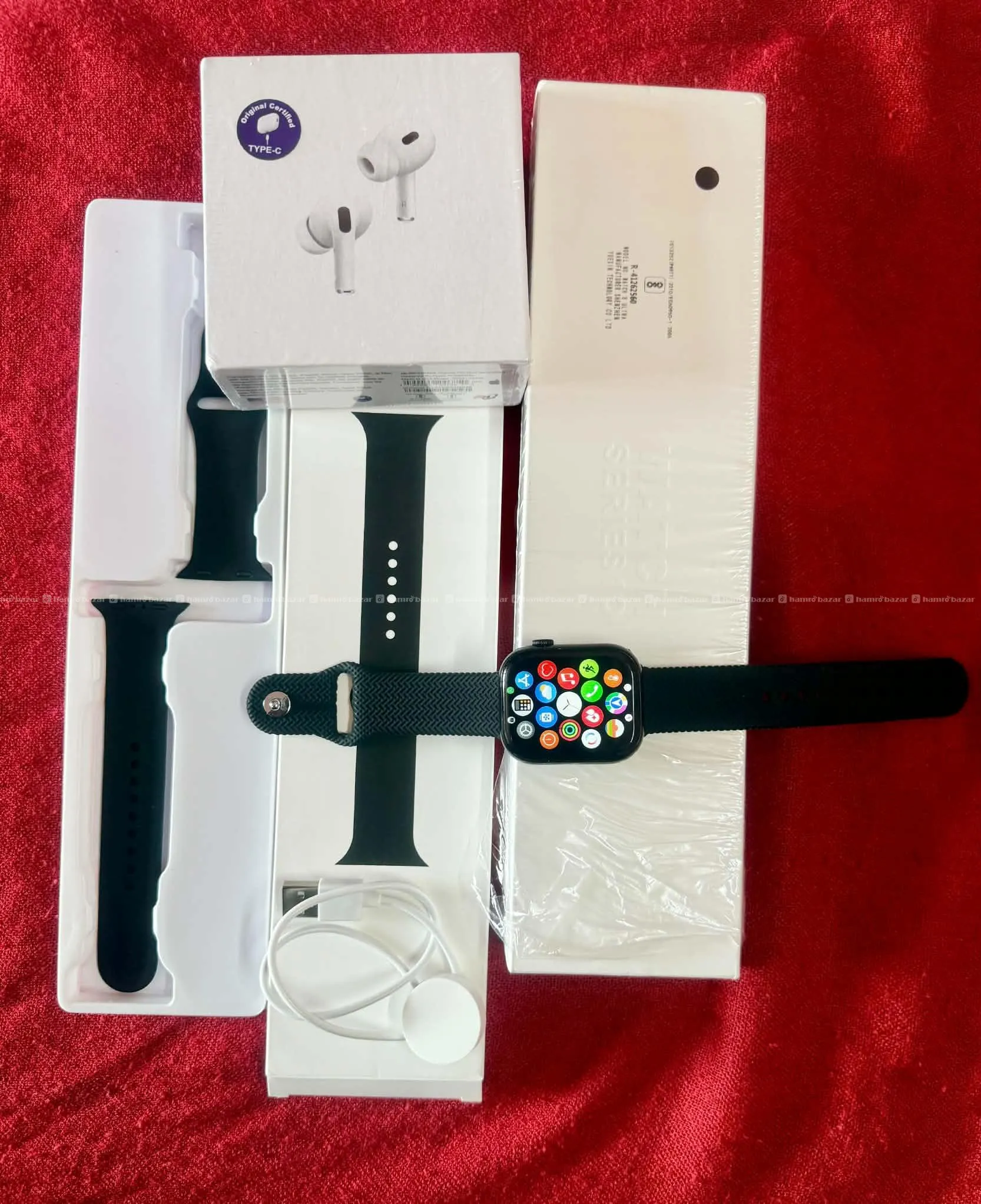 High Copy Apple watch series10 get  airpods free 2