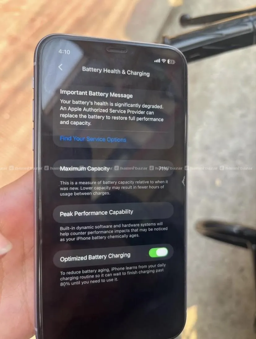 Iphone 11 (64GB storage , 71% battery health) 2