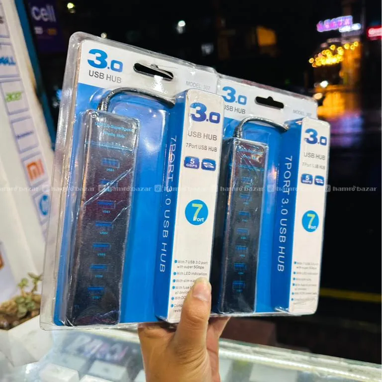 Usb Hub 3.0 7 Port High Speed 2