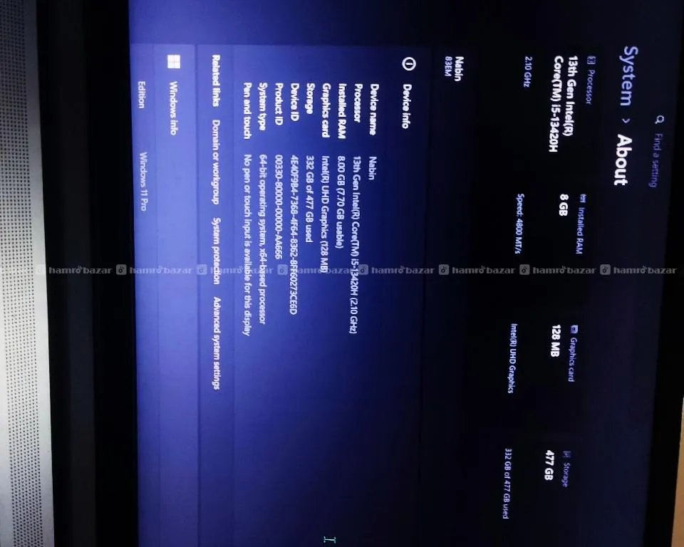 Lenevo Ideapad slim 3i 4