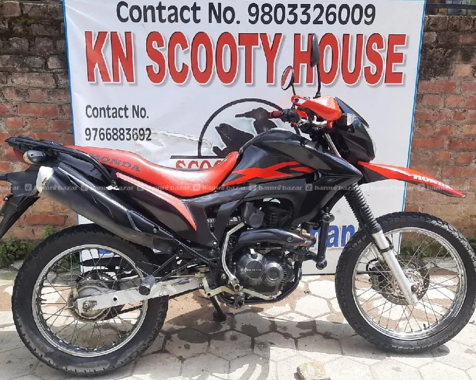 Xr190 fi single hand with both new tyre 4