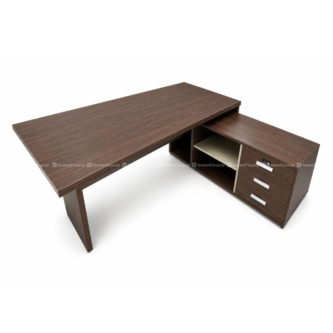 Heavy L Shape Office Table 2