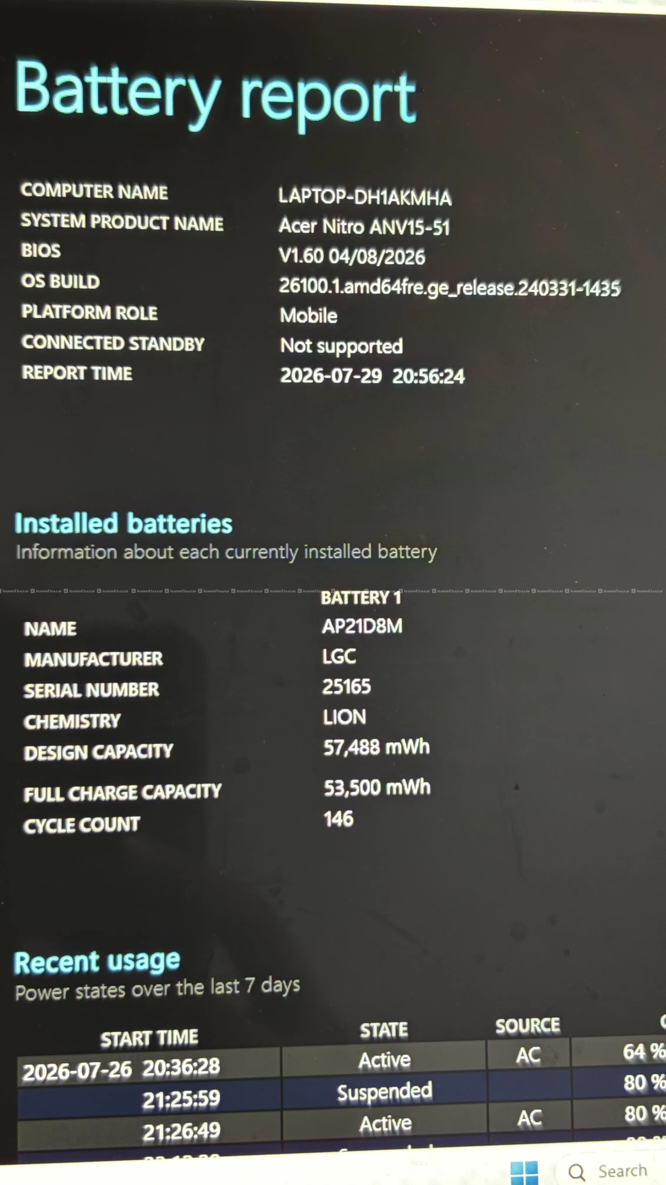nitro v15 gaming laptop for sell 5