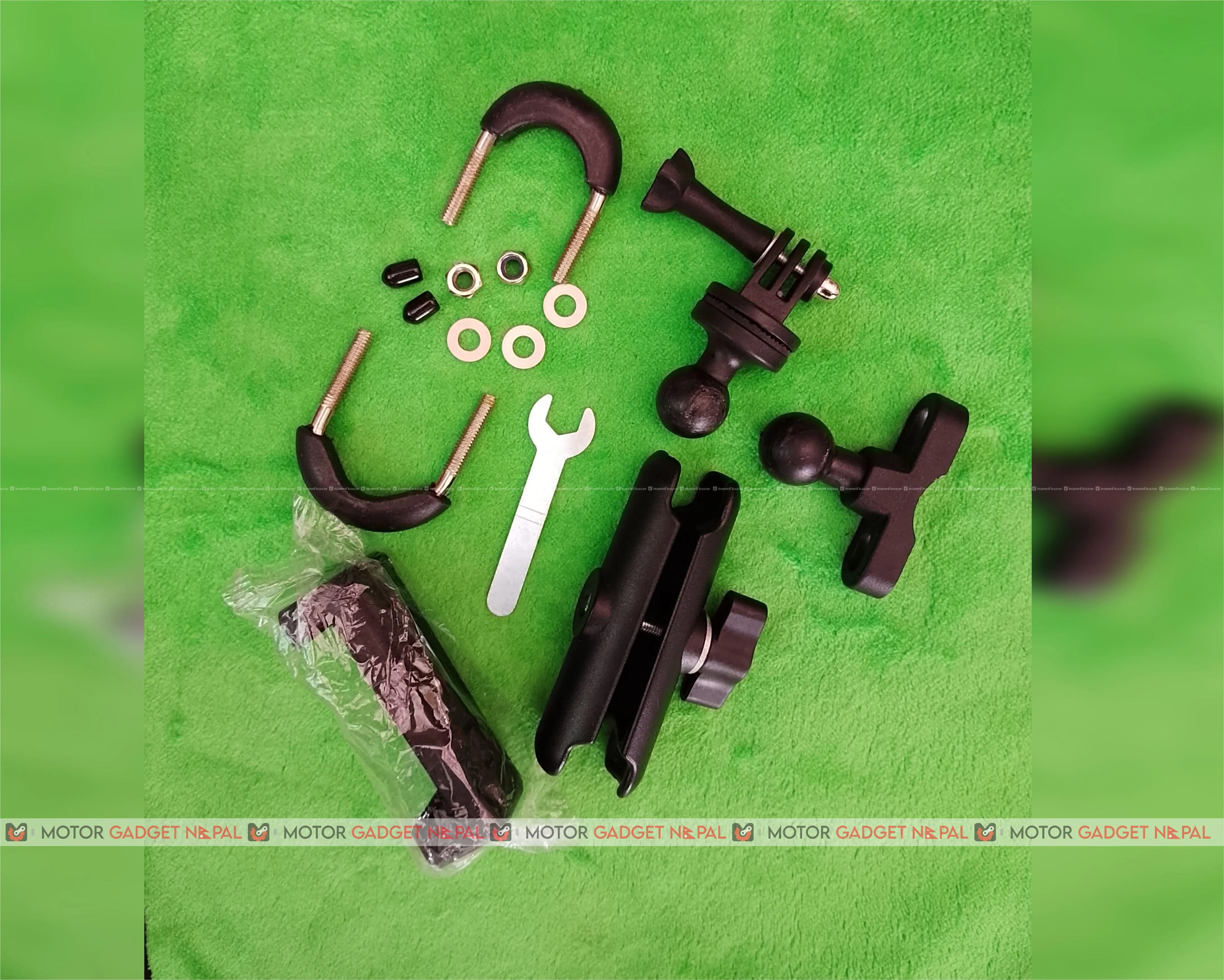 Anti-Theft Metal GoPro/Phone Holder Motorcycle 2