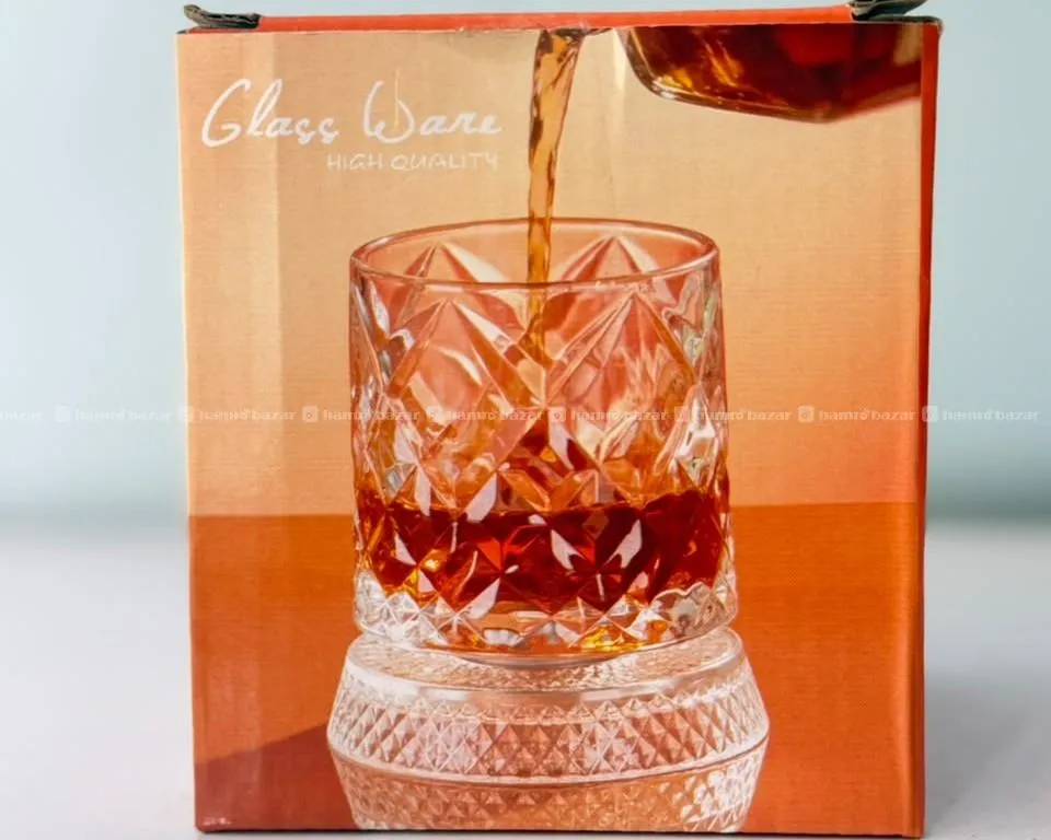  whisky glass (360°spinning 300ml) 3