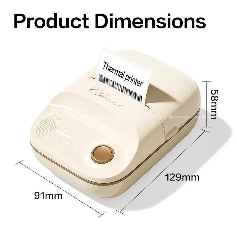 DELI THERMAL LABEL 2” PRINTER ES441 5