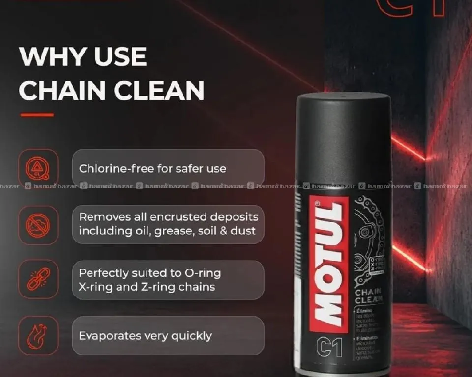 Motul c1 c2  combo. chain lube oil 1pack of 2 3