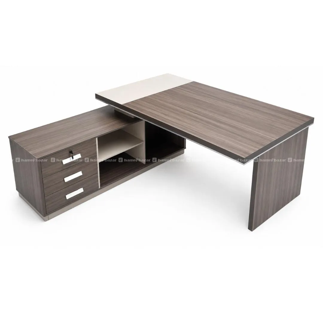 Heavy L Shape Office Table 2