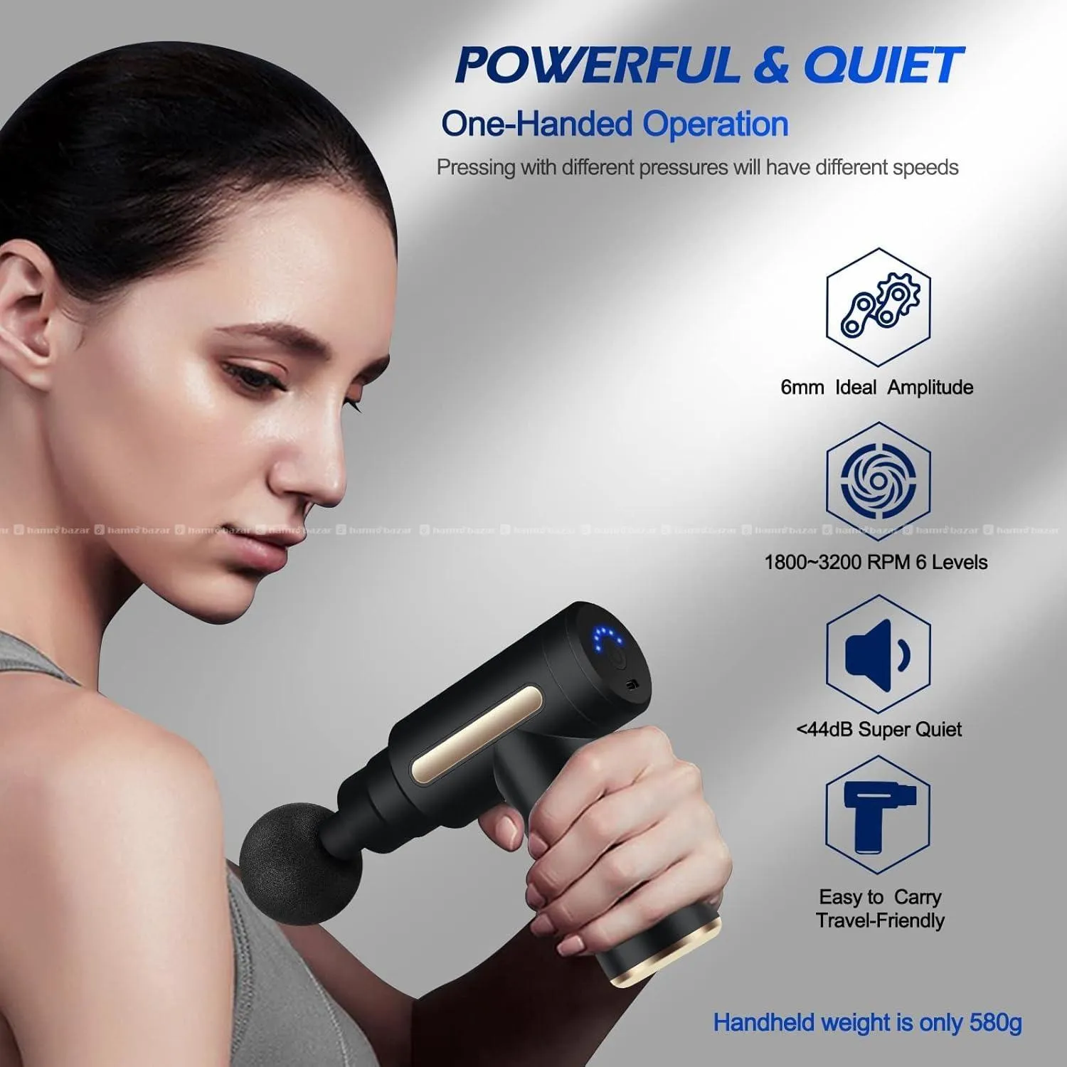 Massage Gun,Tool for Full Body Pain Relie 2