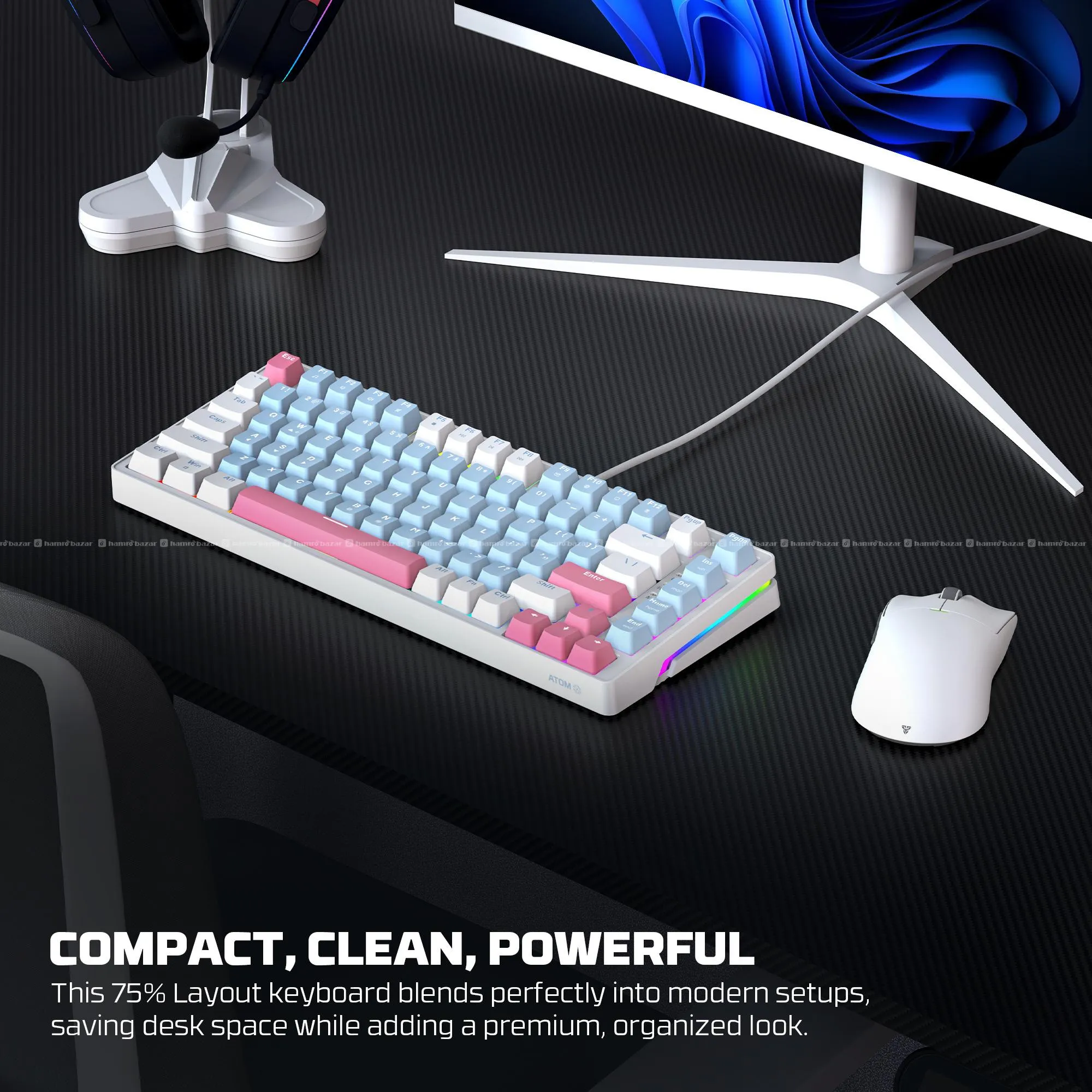 Fantech Atom X83 AME Edition MK612 Keyboard 3