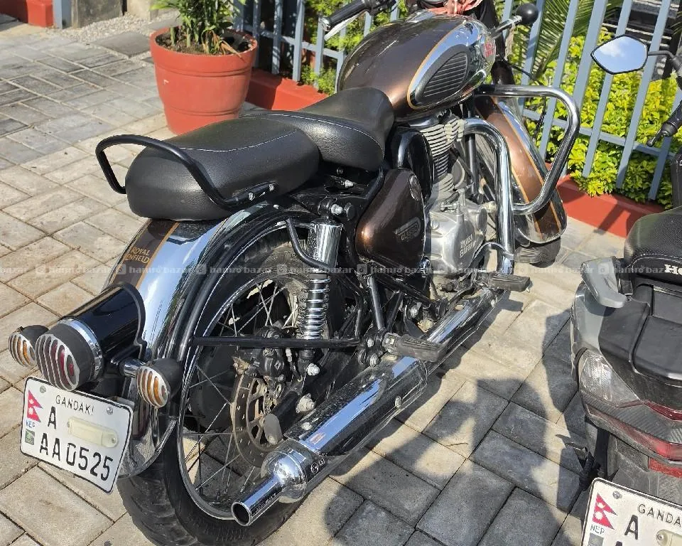 Royal enfield Classic 350 Chrome bronze 2