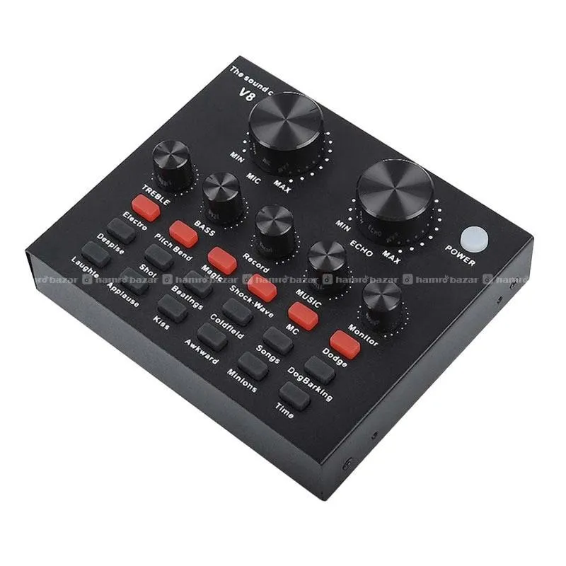 BM800 Condenser Microphone Kit with V8 sound card 3