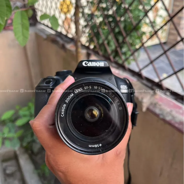 Canon 1300d With 18 55mm Lens 3