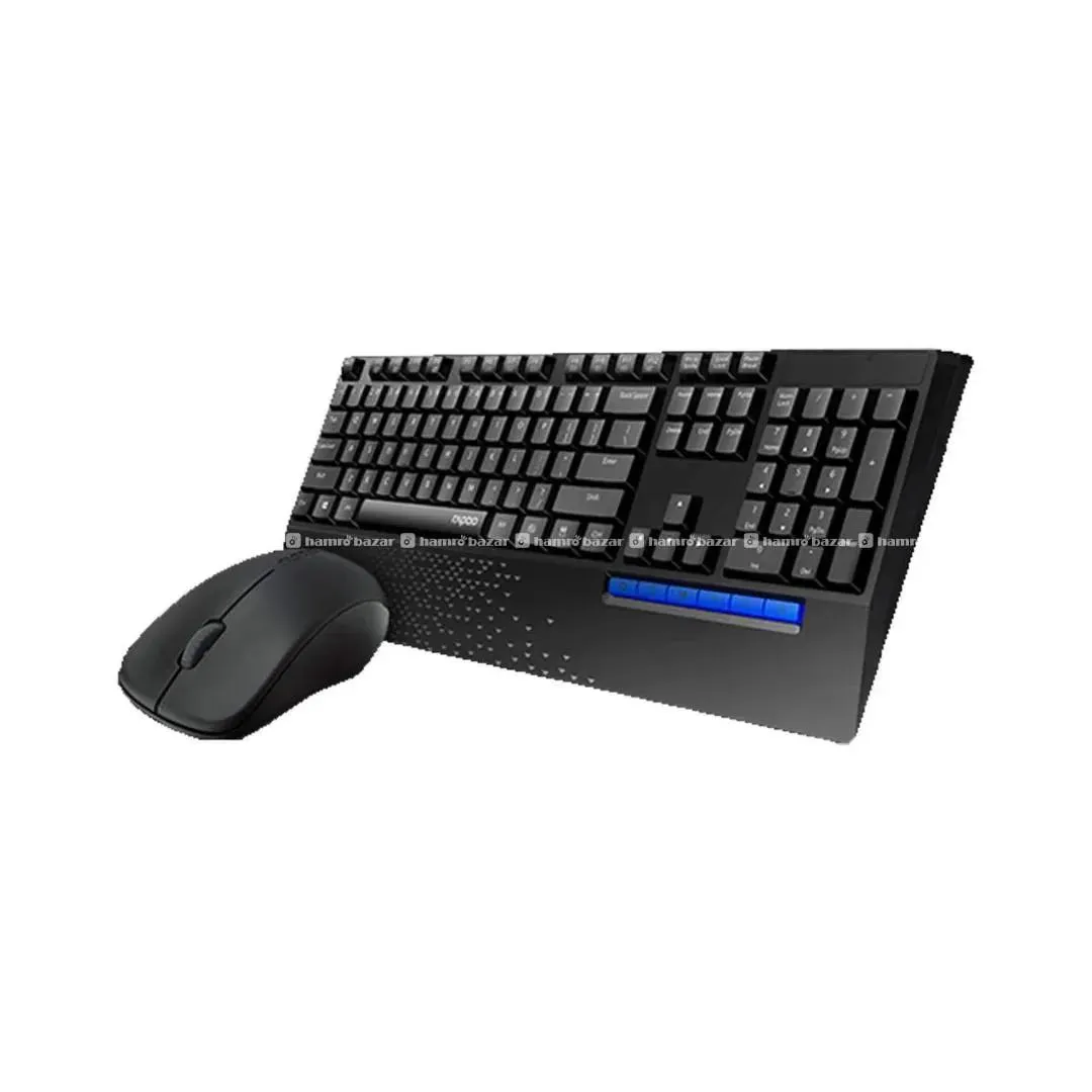 Rapoo X1960 Wireless Optical Mouse & Keyboard 4