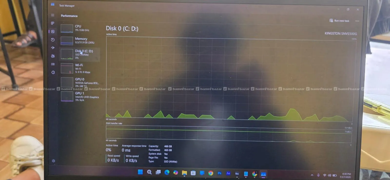 Razerblade 15 /Ram 32Gb NVMe512 /6gb graphic card 6