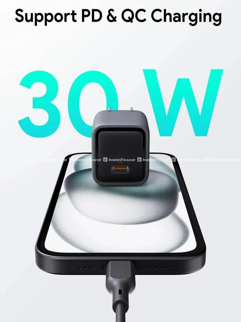 AUKEY 30W GAN WALL CHARGER PA-C1 (30W) 2