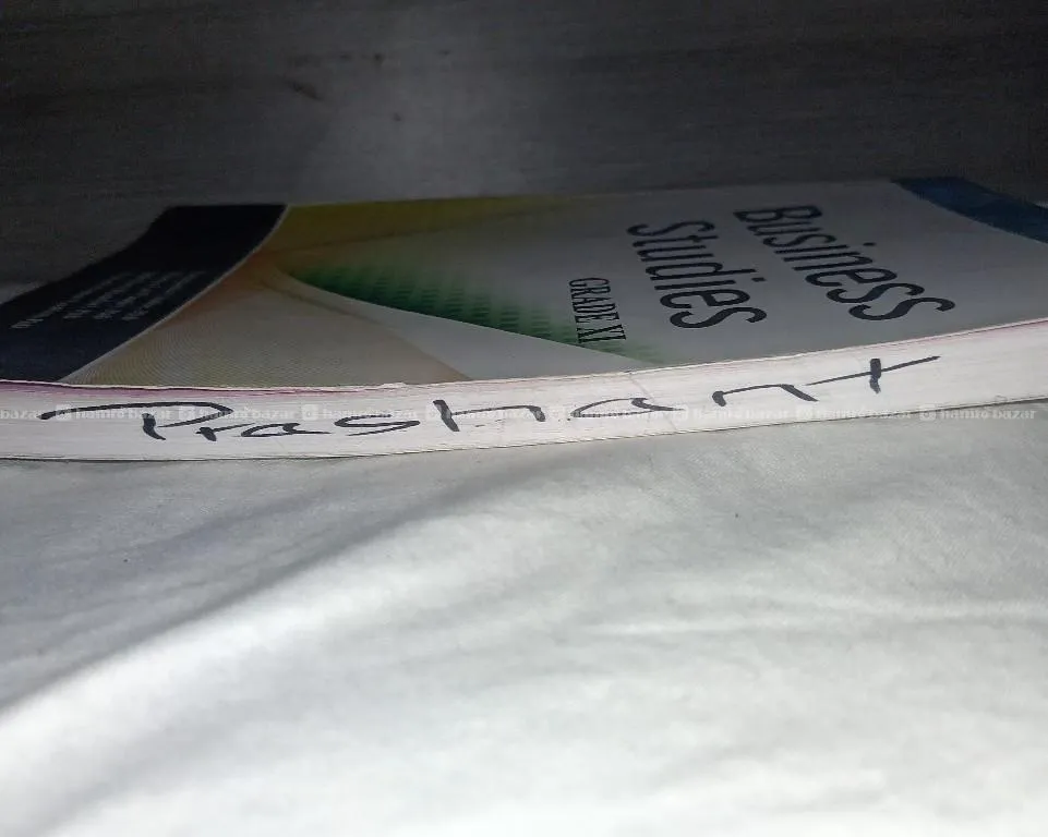 Class 11 Business Studies Book 3