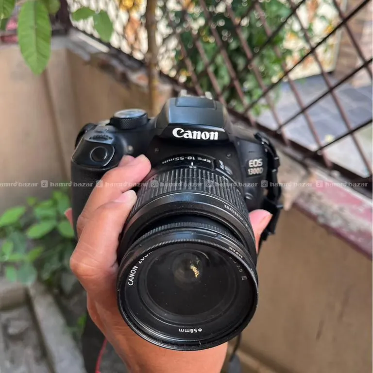 Canon 1300d With 18 55mm Lens 2