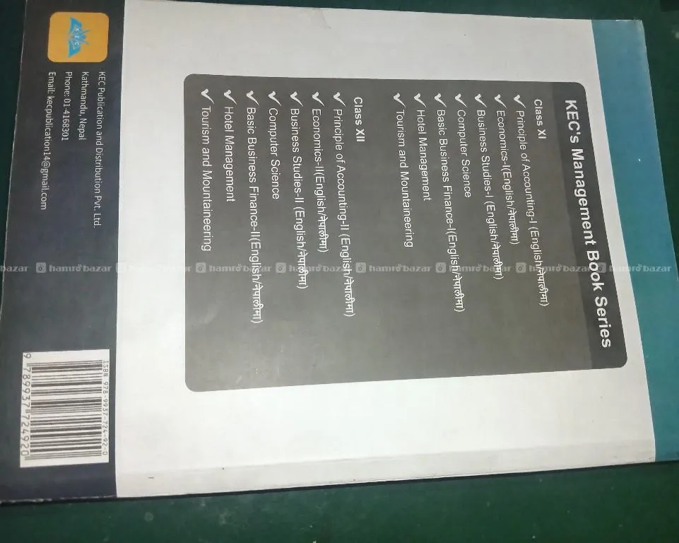 Class 11 Business Studies Book 2