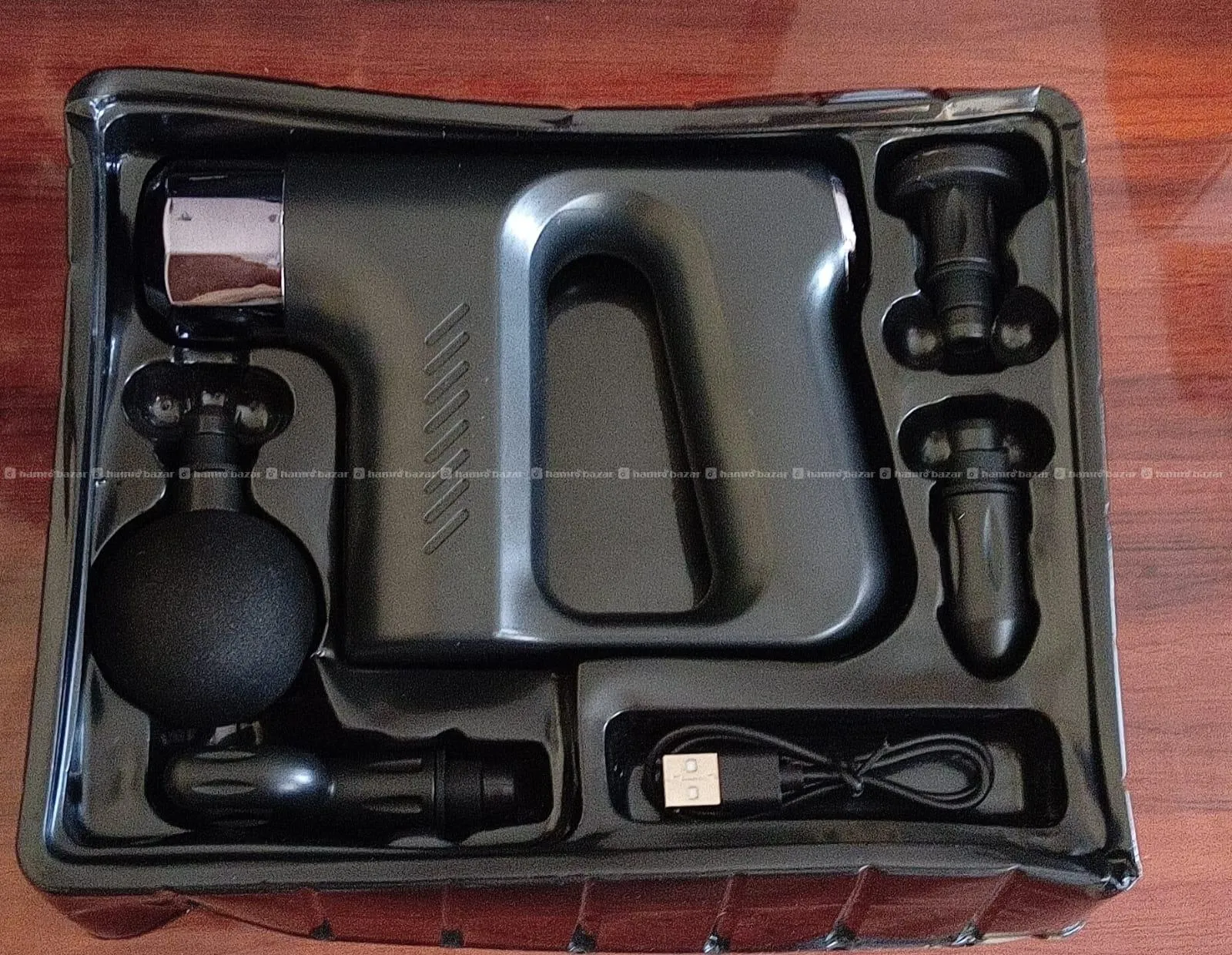 Big Size Massage Gun comes with 4 Heads 4