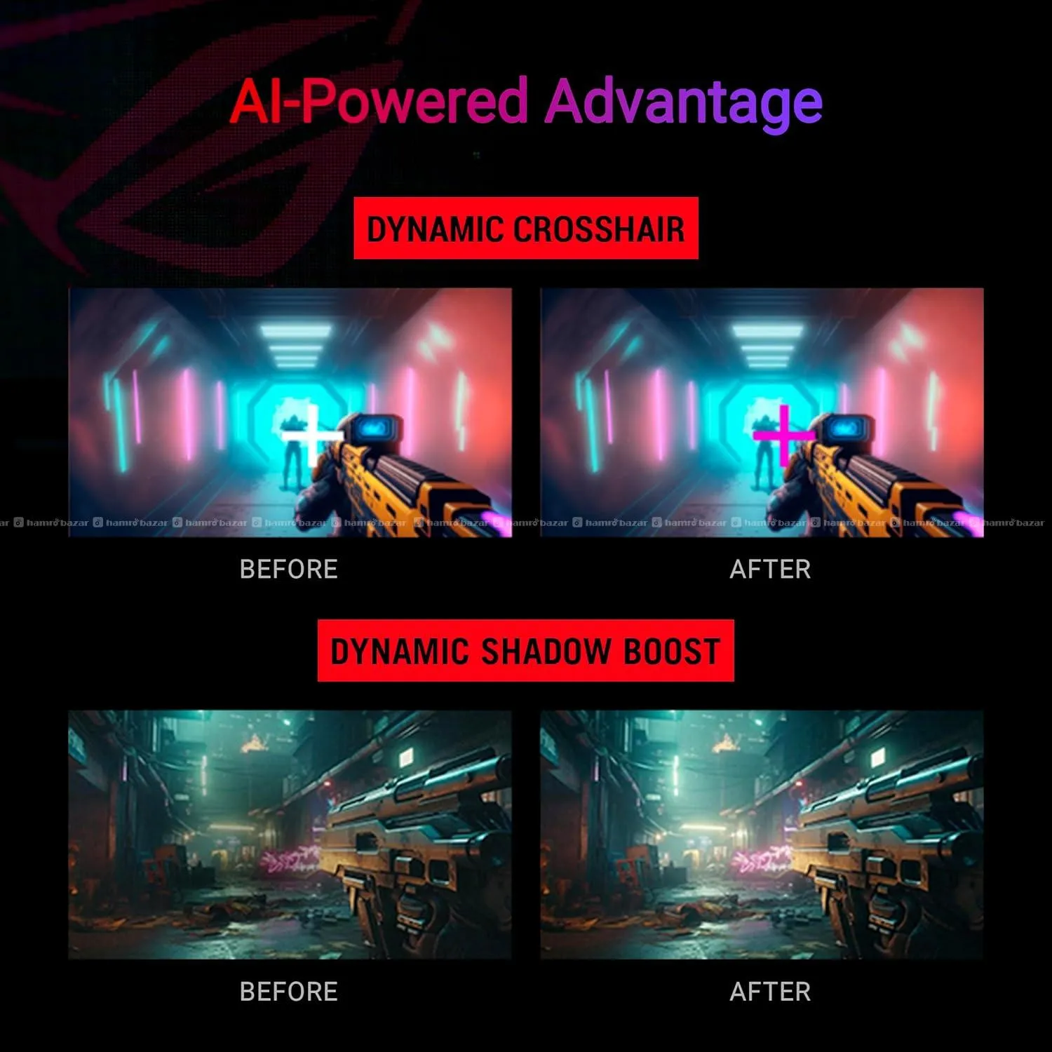 ASUS ROG XG27ACMES 27" 255HZ MONITOR 3