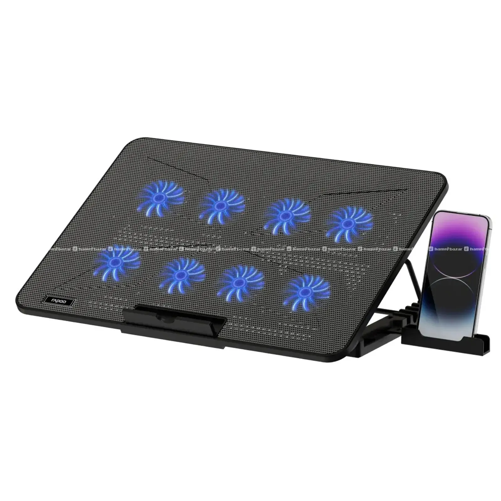 Rapoo CF300 Laptop Cooling Pad 2600rpm 8fan 2