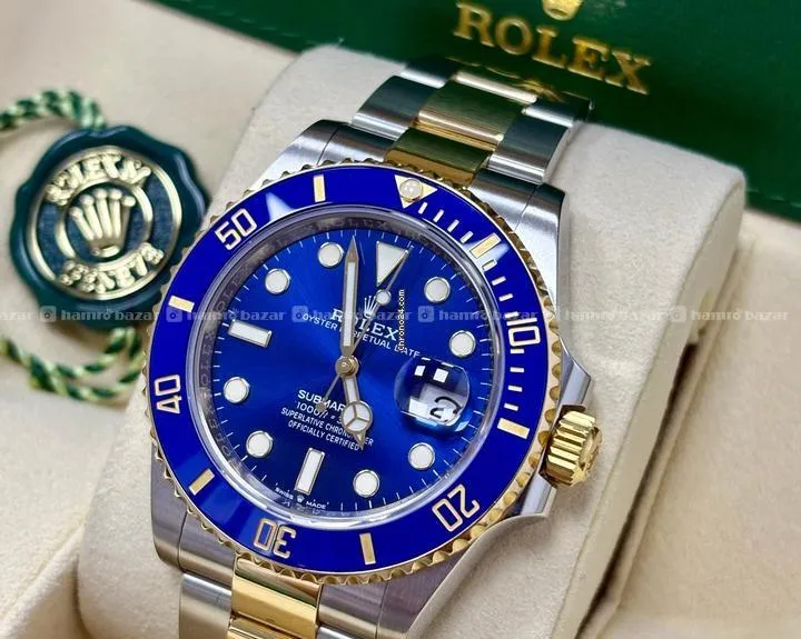Submariner two tone blue dial Automatic 2