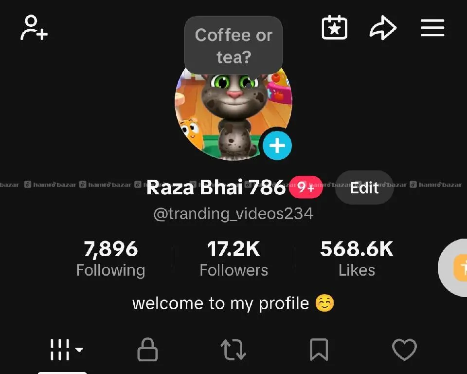Tiktok Account for sale..... 1