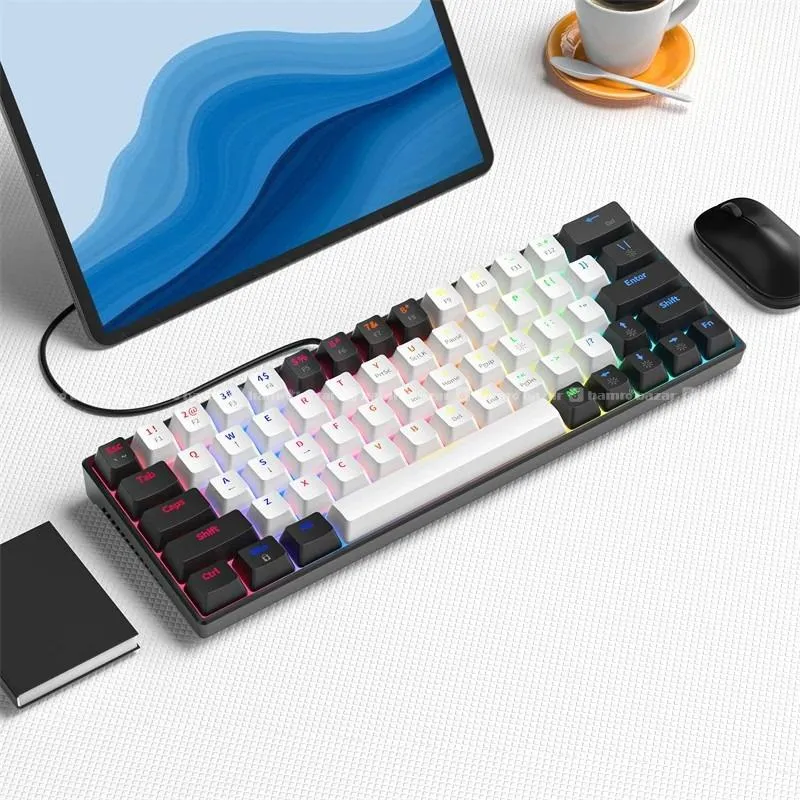 Zifriend KA646 Red Switch Wired MechanicalKeyboard 3