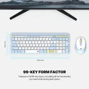 Fantech WK901 GO Wireless Combo 2