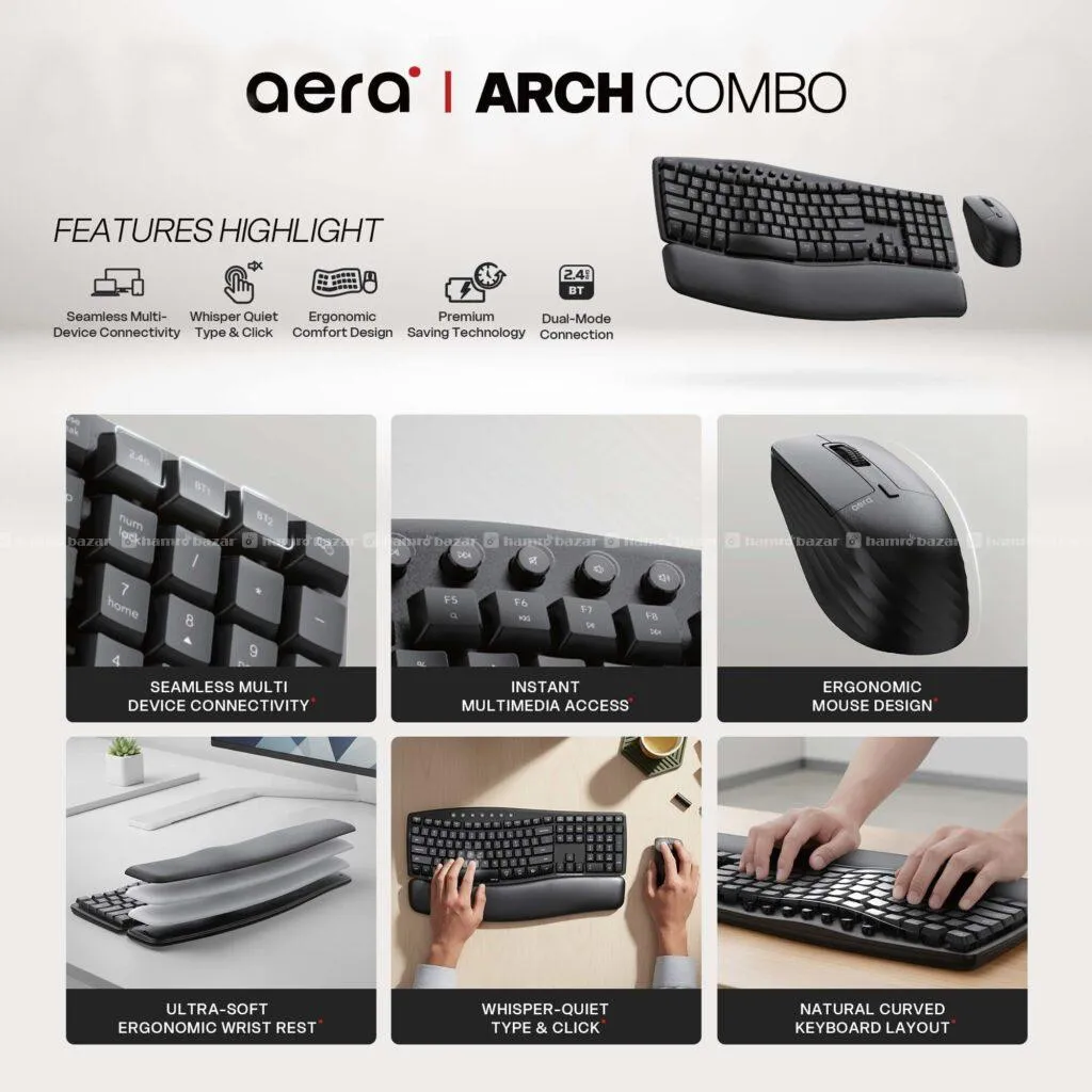 Fantech WKM71 Arch Combo 3