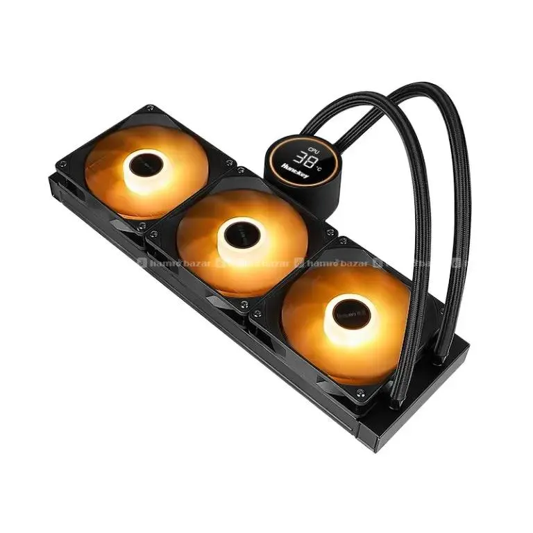 HUNTKEY GX360R ARGB LIQUID COOLER  digital display 3