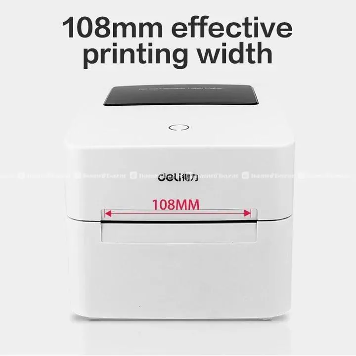 Deli THERMAL LABEL 108mm PRINTER E780C 3