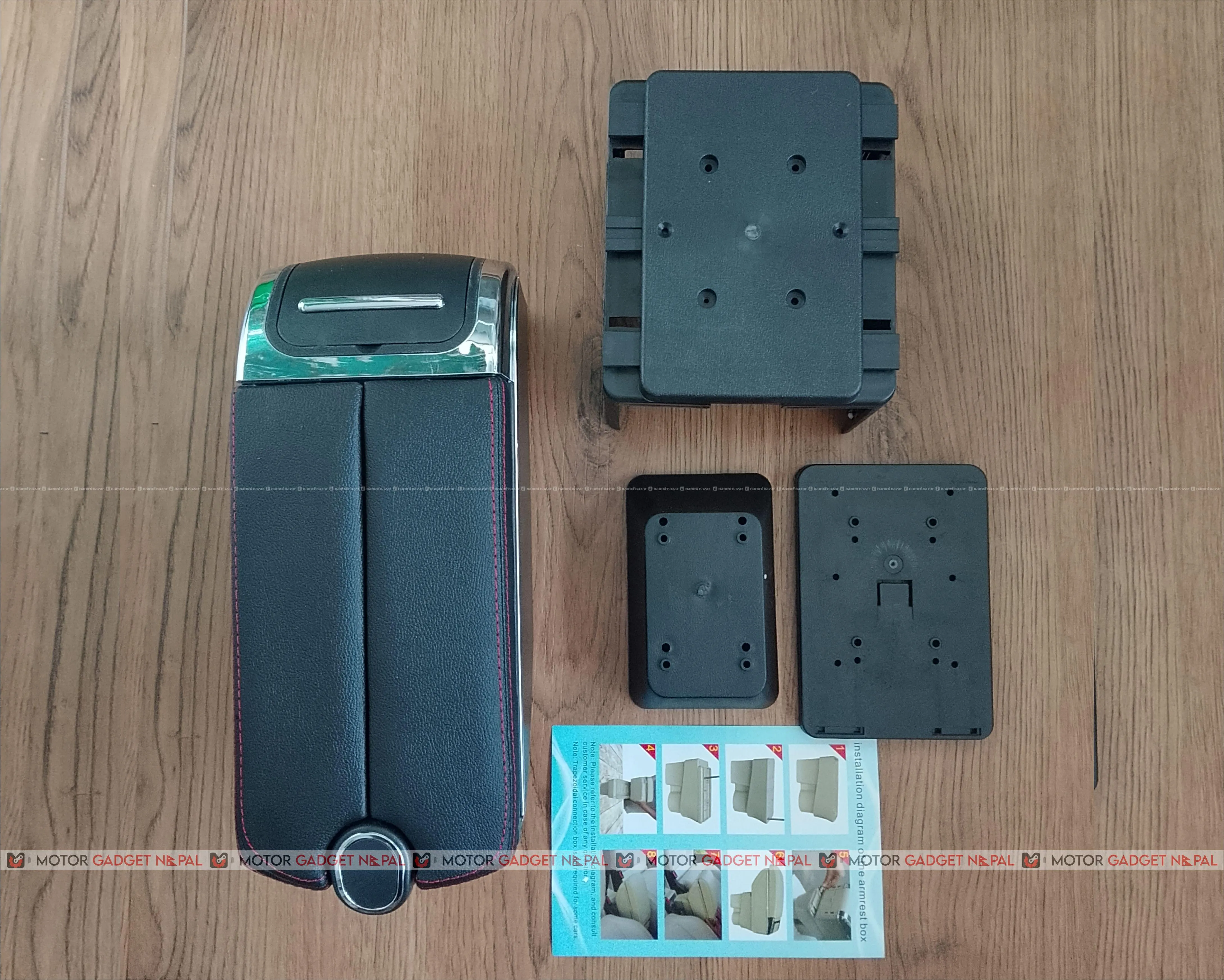 Luxury Car Armrest Box (USB + Cup Holder) 3