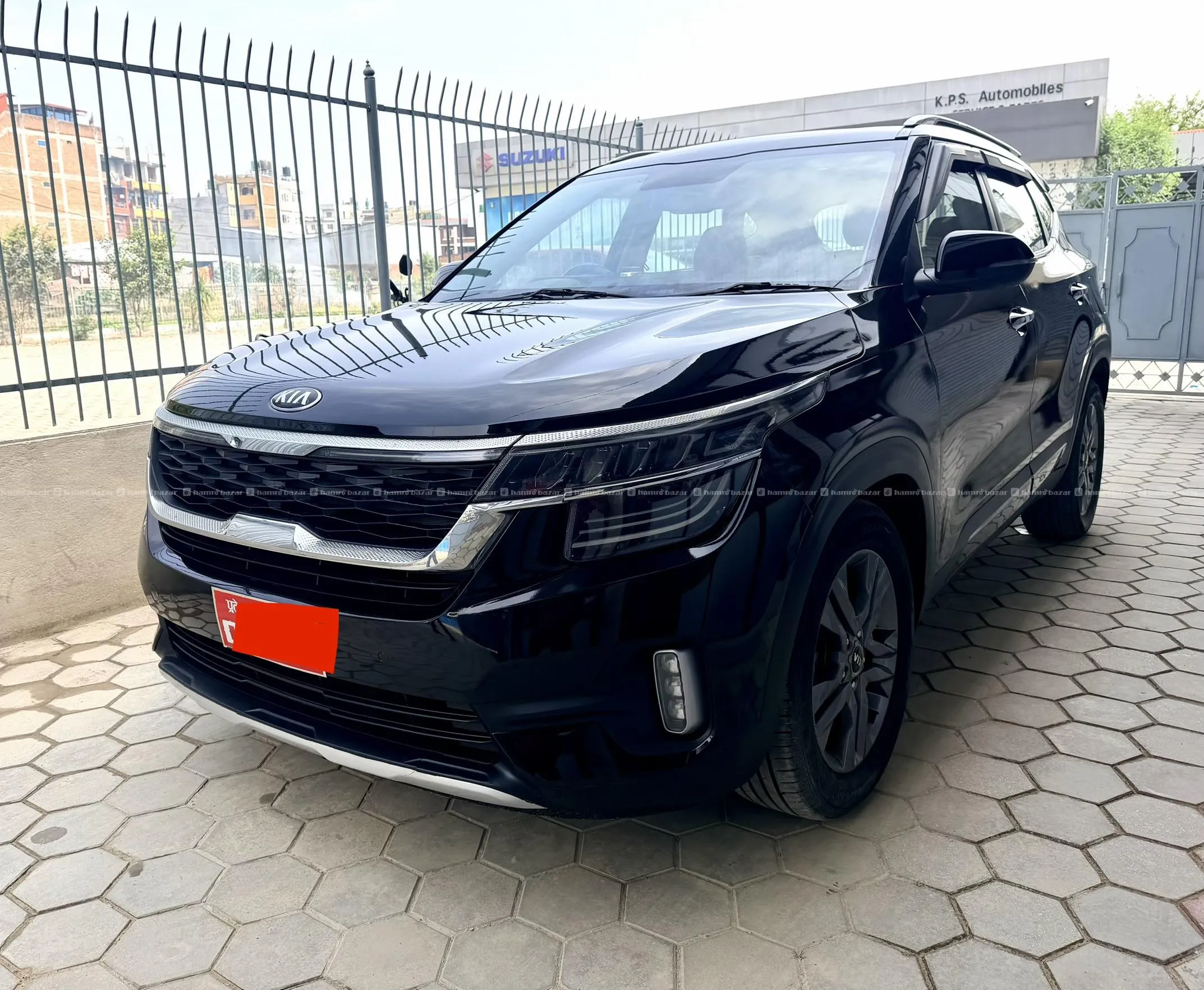 singlehand 2020 kia seltos HTX+ sunroof 60% financ 2