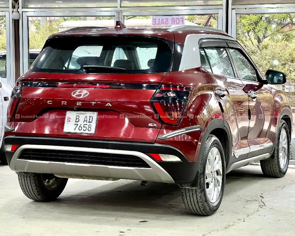 Hundai Creta Sx plus,2020 model,petrol,49786km 2