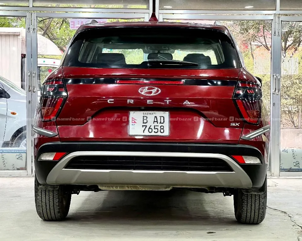 Hundai Creta Sx plus,2020 model,petrol,49786km 3
