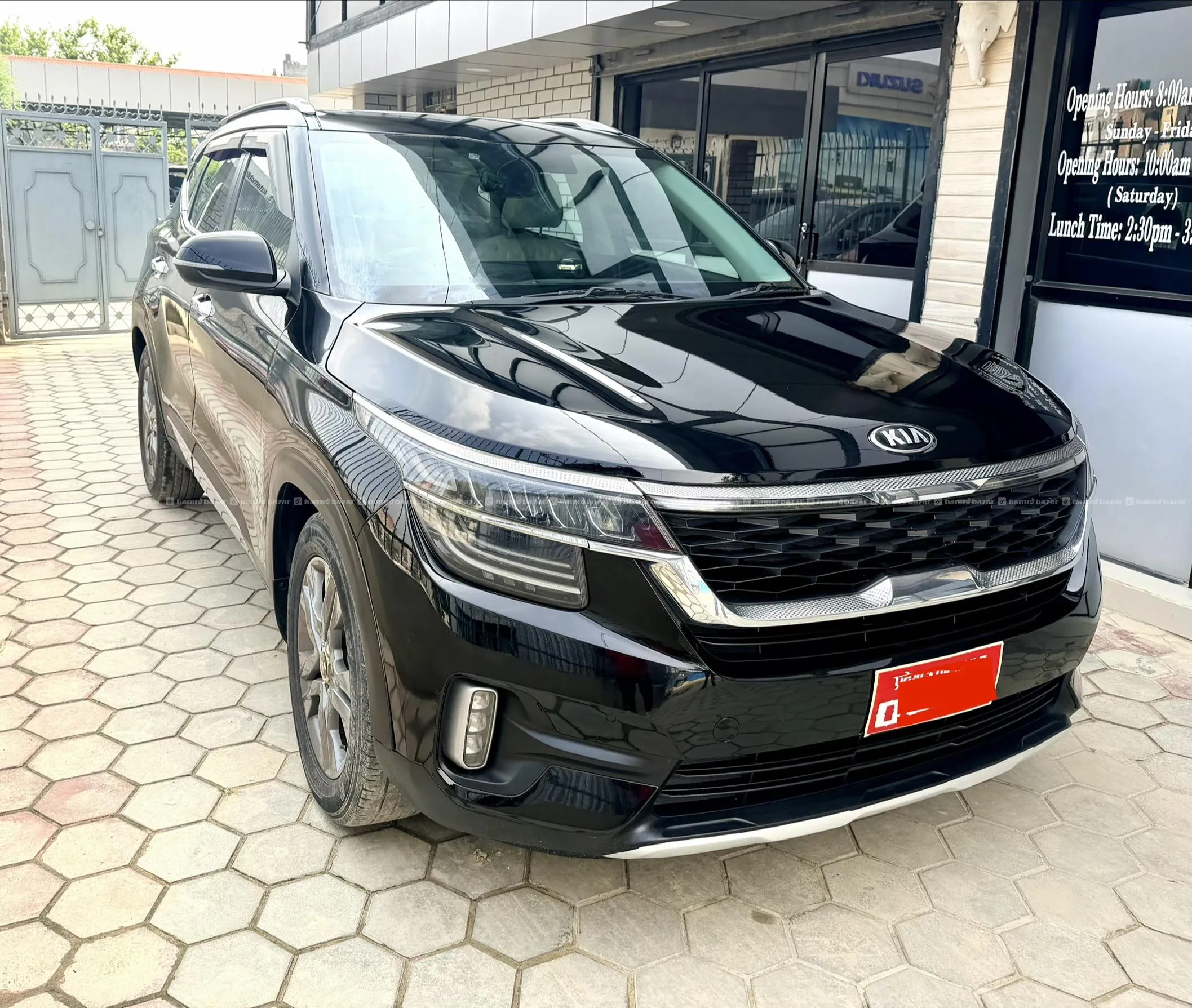 singlehand 2020 kia seltos HTX+ sunroof 60% financ 6