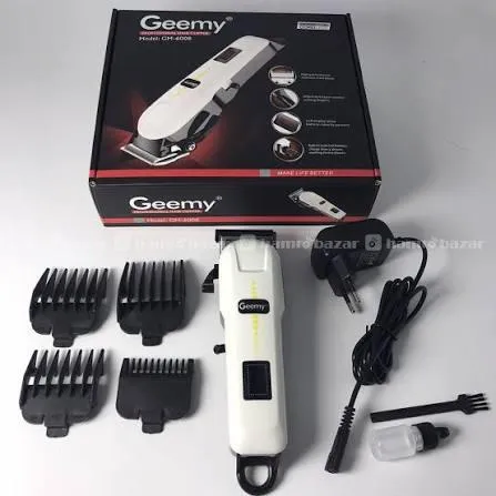 Gm-6008 Rechargeable Professional Hair trimmer 2