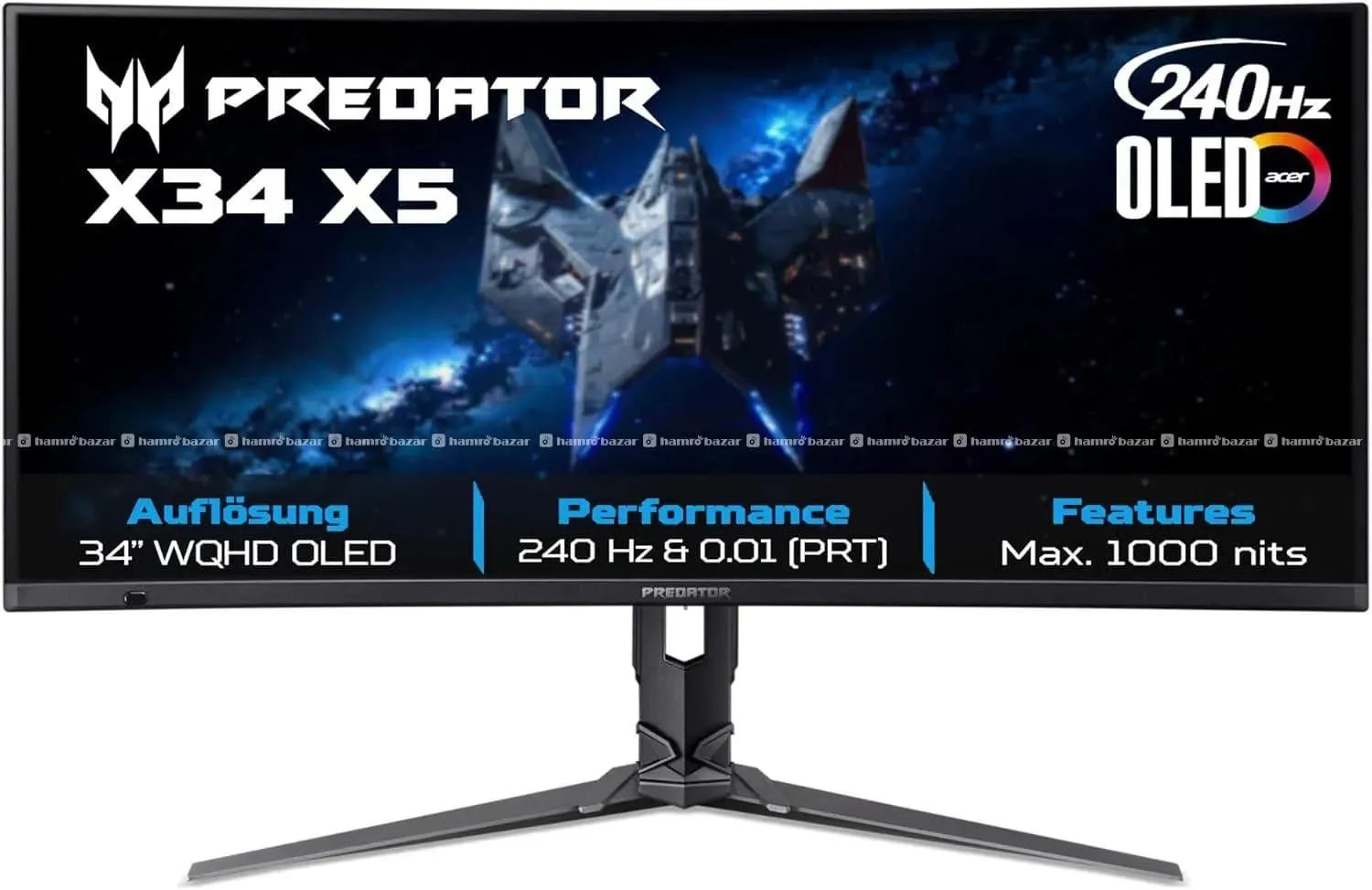 ACER PREDATOR X34 X5 34" OLED CURVED Monitor 2