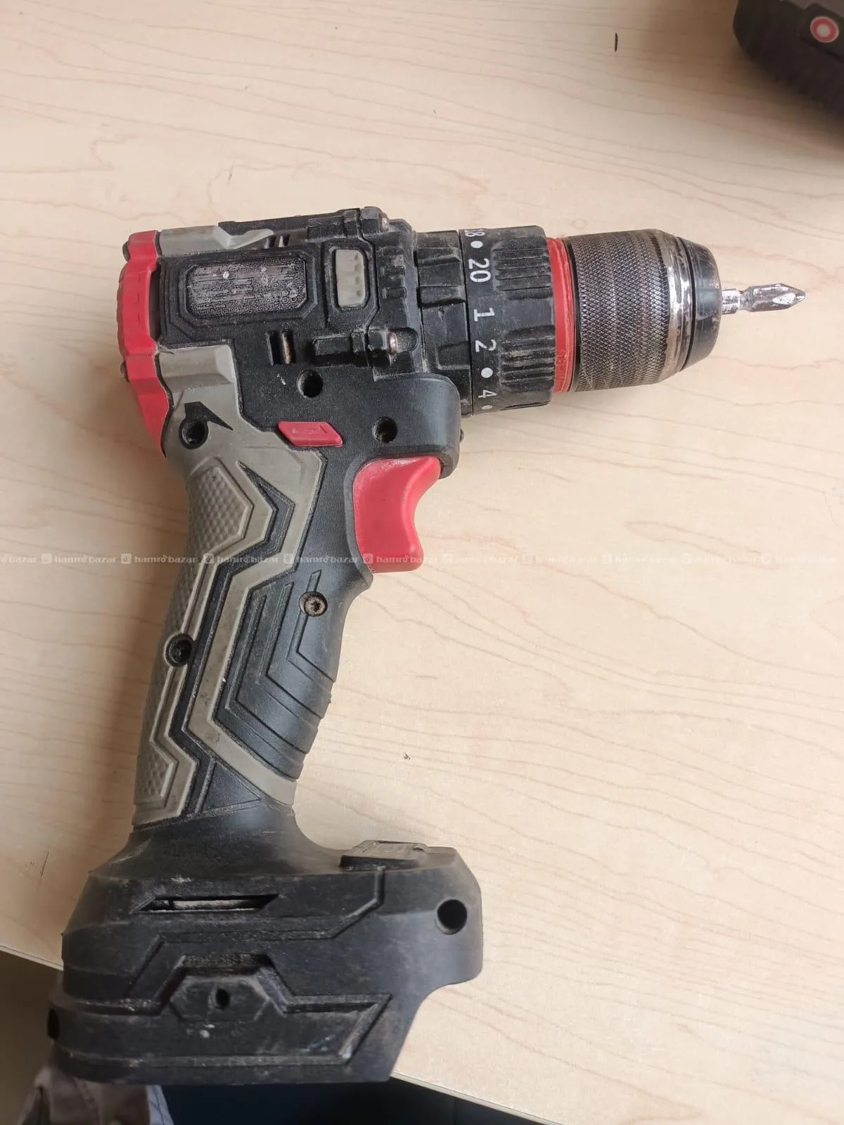 Drill machine Nanwei 80n.m. + 4ah battery 2