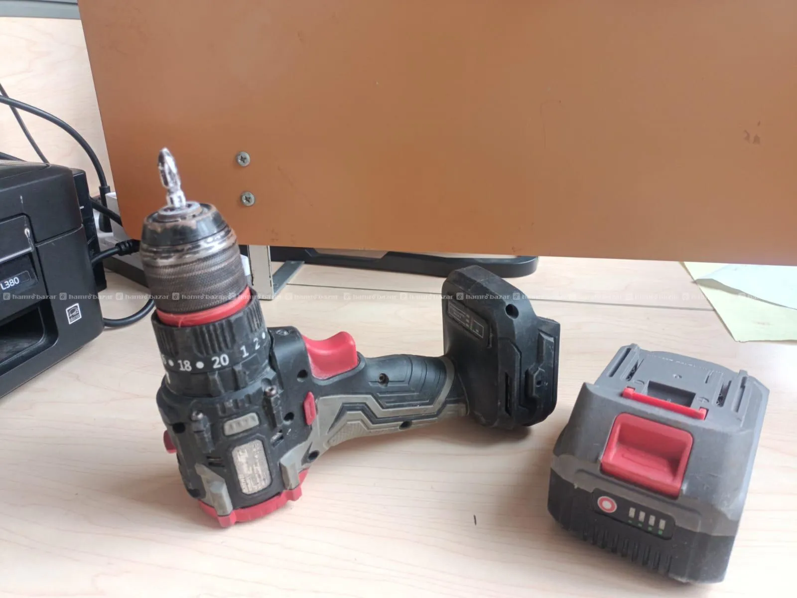 Drill machine Nanwei 80n.m. + 4ah battery 4