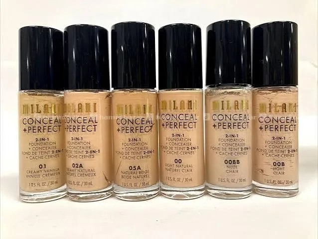 Milani 2 in 1 foundation+concealer 4