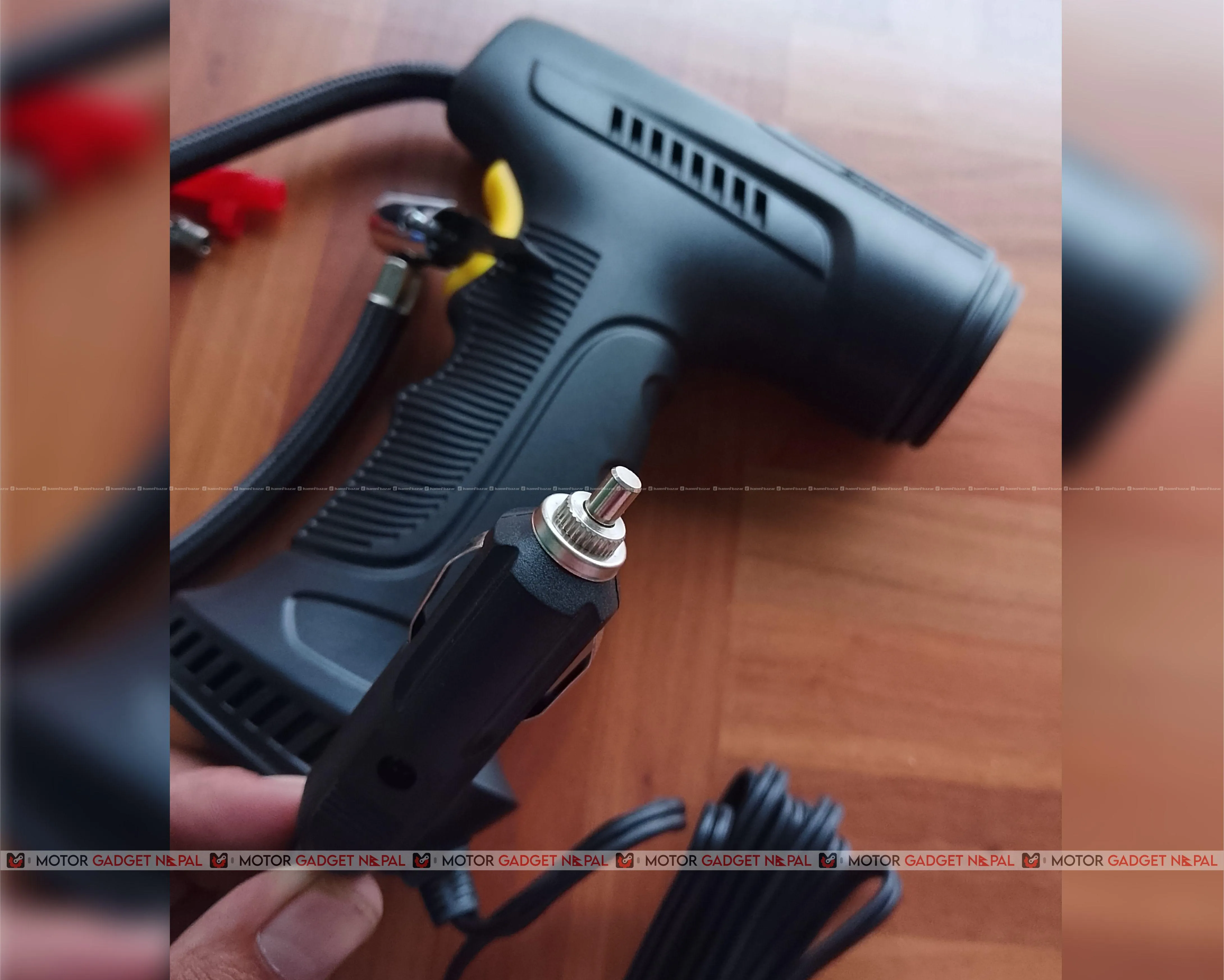 120W Digital Car Air Pump Tire Inflator 3