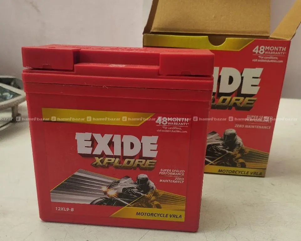 12 V 9AH Exide Battery with old exchange 2