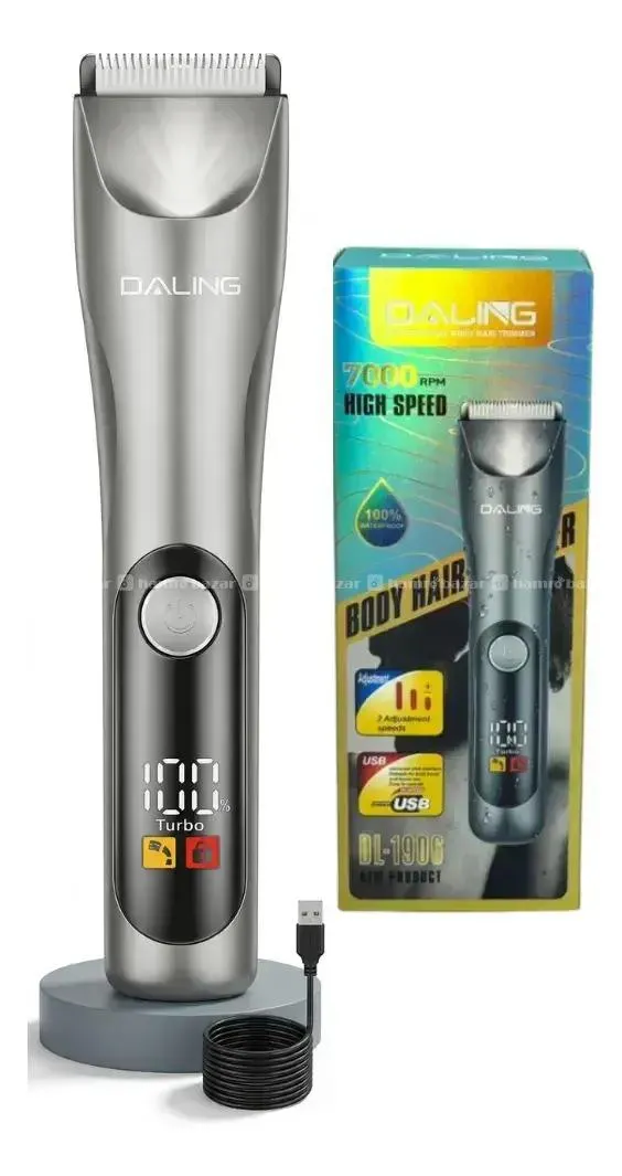Daling Body Shaver Rechargeable Beard & Hair Trim 4