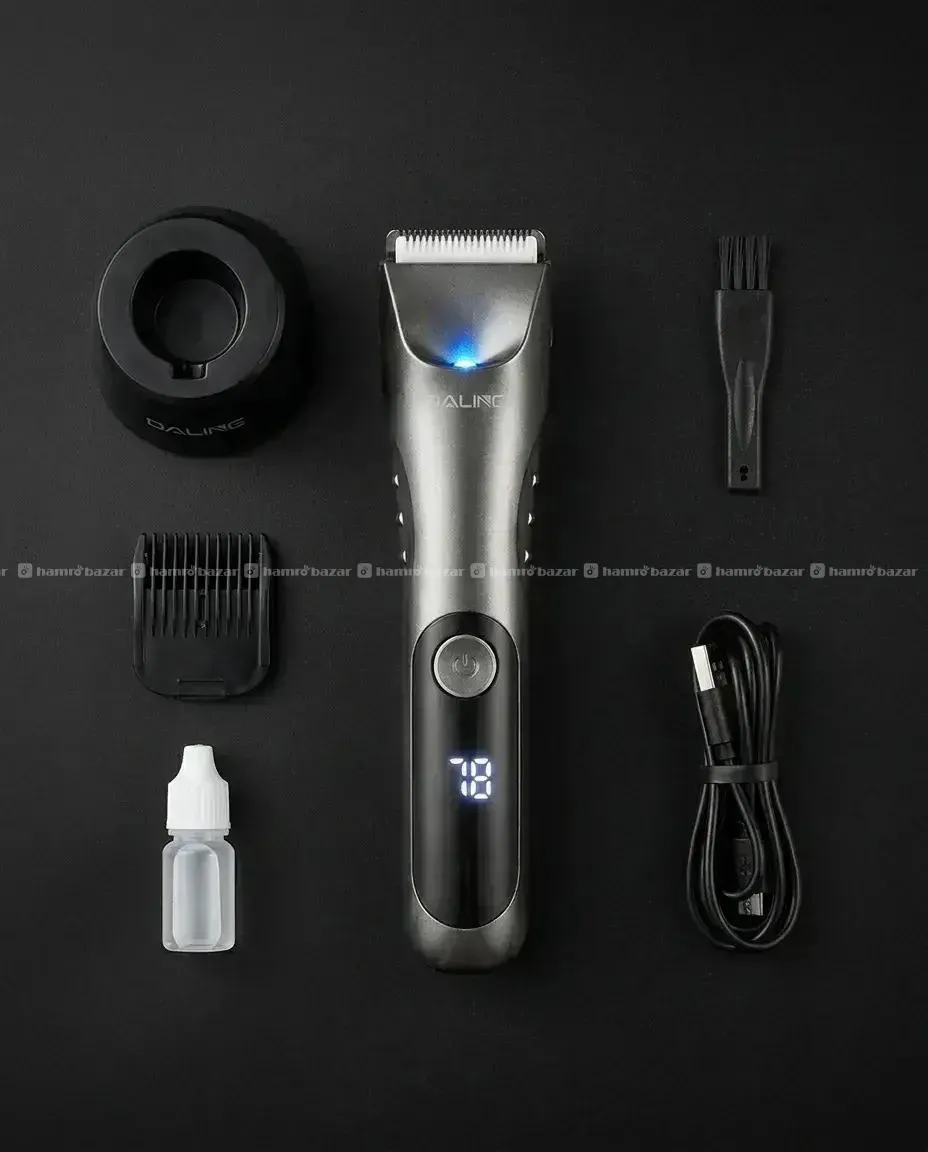 Daling Body Shaver Rechargeable Beard & Hair Trim 7
